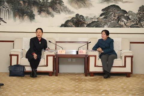 国承彦、朱玉明会见山东广电网络有限公司党委书记、董事长李建华