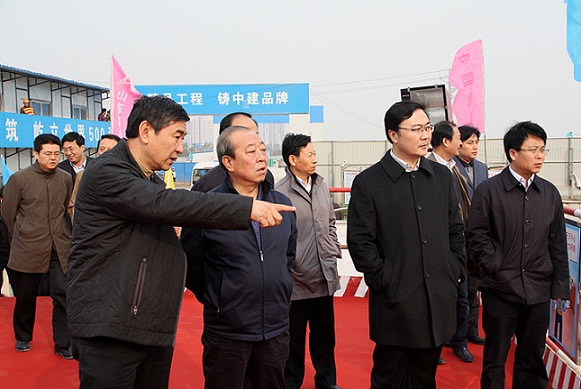 省委常委、市委书记焉荣竹同志到槐荫区调研指导工作