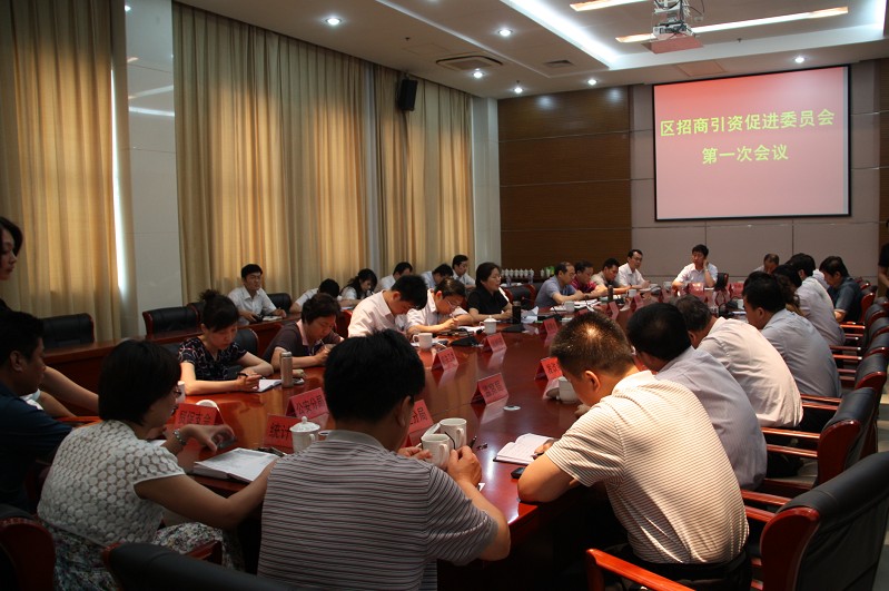 区招商引资促进委员会第一次会议召开
