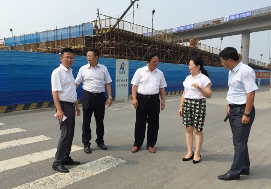 国承彦实地督导大气污染防治工作